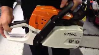 STIHL MS 362 CQ Chainsaw Toronto Ontario [upl. by Ecinej337]