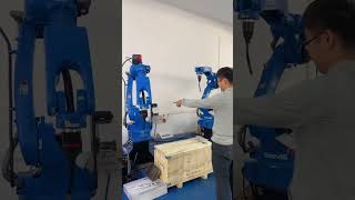 SteviS Laser Industrial welding robots weldingrobot weldingmachine [upl. by Ennaihs]