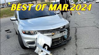 Best of Monthly Car Crash Compilation March 2024 [upl. by Yettie]