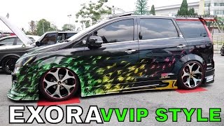 Proton Exora Modified VVIP Style Exterior  Galeri Kereta [upl. by Anaerb239]