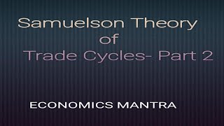 Samuelson Theory of Trade Cycles part 2 Types of Fluctuations and Criticism [upl. by Riess]