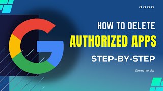 How Delete Authorized Apps from Google Account [upl. by Fortuna]