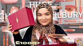 Charlotte Tilbury HUGE Makeup Haul 2024  Luxury Beauty Collection  MustHave Products 🩷 [upl. by Lanctot]