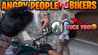 SI ARRABBIANO TUTTI🤬ANGRY PEOPLE vs BIKER COSA VUOL DIRE GUIDARE A NAPOLI Ep 40 COSTIERA AMALFITANA [upl. by Arsi]