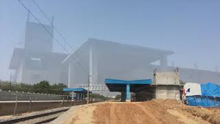 MMTS 2 station near Suchitra taking shape [upl. by Lund]