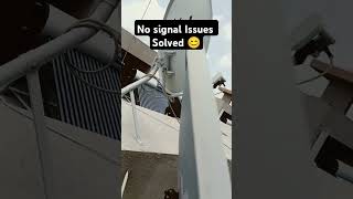 No signal Issue Solved electrical science electronic electrician shorts shortsvideo [upl. by Magdau]