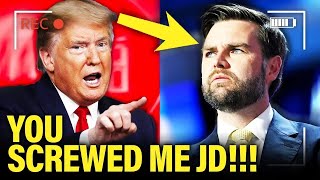 Trump IMMEDIATELY ATTACKS JD Vance For LOSING DEBATE quotYOU BLEW ITquot [upl. by Salisbury]