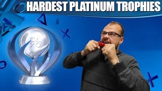 The 7 Hardest Platinum Trophies on PlayStation [upl. by Aihsekan]