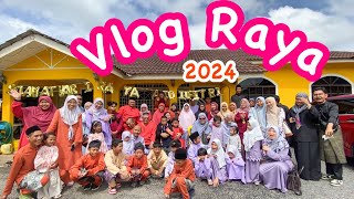 Vlog Raya 2024  Selamat Hari Raya Aidilfitri [upl. by Akcemat388]