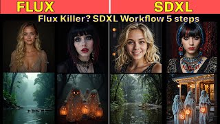 😱Flux Killer SDXL ComfyUI Workflow Better Image Quality with Daemon Node in 5 Simple Steps Tutorial [upl. by Brice]