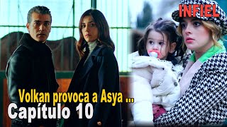 Infiel Capítulo 10 Español  Infiel Serie Turca Capítulo 10 En Español Latino Volkan provoca a Asya [upl. by Noma]