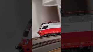 ÖBB Cityjet 🚀 roco h0 modellbahn onlytrains anderwandentlang [upl. by Ayhtnic672]