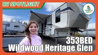 Forest RiverWildwood Heritage Glen 5th353BED  by Campers Inn RV – The RVer’s Trusted Resource [upl. by Soisatsana286]