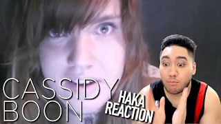 Cassidy Boon Haka REACTION amp RESPONSE [upl. by Ainuj]