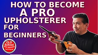 How To Do Pro Upholstery For beginners [upl. by Aivyls]