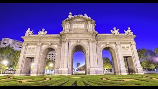 Puerta de Alcalá Madrid España Full HD 60fps [upl. by Attaynek]