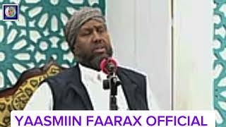 sheikh idiris khudabadi jimco muxu kadhah qasa [upl. by Supmart876]