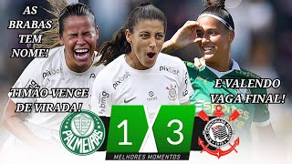 Palmeiras x Corinthians  Gols e Melhores Momentos  Semifinal Brasileirão Feminino 2024 [upl. by Botzow179]