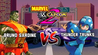 MVC2 Bruno Sardine USA vs Thunder Trunks NZ  USA [upl. by Aonehc640]