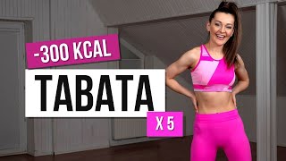 WYZWANIE 🔥NowaJa2022 Trening 15 Tabata x5 300 kcal [upl. by Kenna]