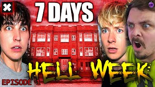 Surviving a Week at a REAL Life Haunted School  EPISODE 1 samandcolby [upl. by Gannes]