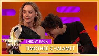 Why Saoirse Ronan Calls Timothée Chalamet Pony  The Graham Norton Show [upl. by Ultann367]