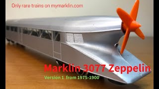 Marklin H0 3077 Zeppelin [upl. by Jaella]