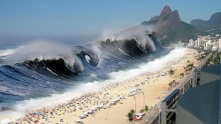 15 Largest TIDAL WAVES and Tsunamis [upl. by Shelley]