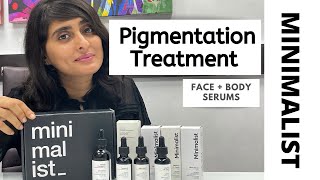 Minimalist reviewMinimalist skincare reviewPigmentation serum Alpha arbutinVitamin CTranaxemic [upl. by Bixler311]