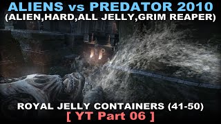 Aliens vs Predator 2010  Alien walkthrough part 6 All Jelly Hard Grim Reaper No commentary ✔ [upl. by Robbyn354]