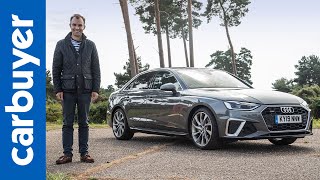 Audi A4 saloon 2020 indepth review  Carbuyer [upl. by Inattirb]