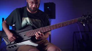 Conglaciation  Atramentous bass playthrough [upl. by Annayhs]