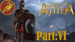 Attila Total War WRE Campaign  part VI  Death of Iazyges birth of Attila [upl. by Eelyram]