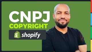 CURSO LOJA DROPSHIPPING  COMO ALTERAR CNPJ E COPYRIGHT DE SUA LOJA SHOPIFY AULA 08 [upl. by Annoiek179]