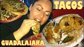 Los famosos tacos de Arandas en Guadalajara Tlaquepaque [upl. by Haerle]