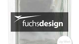 Fuchs Design THERMO BLOCK Glasbaustein Wolke Klar [upl. by Molohs]