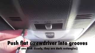 2012 Scion tC Interior Light Swap [upl. by Gustav]