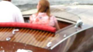 Wooden boat Beautful and Furiously Fast 70mph [upl. by Tychon510]