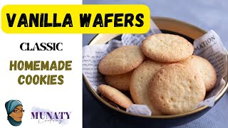 How To Make Vanilla Wafers [upl. by Yasmeen]