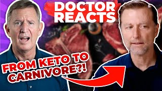 Eric Berg has gone CARNIVORE EXPLAINED  Doctor reacts [upl. by Sleinad]