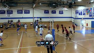 GRANBY MA Boys Volleyball vs SICS 42623 [upl. by Malvie]