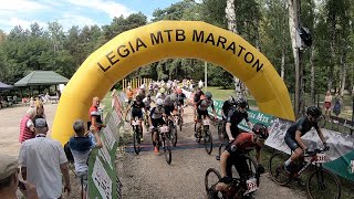 Zawody Legia MTB Maraton w Magdalence [upl. by Ellimaj]