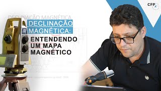 Declinação Magnética Entendendo um Mapa Magnético [upl. by Mikal]