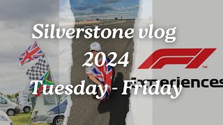 Silverstone Formula 1 2024 Vlog  Camping Setup and Meeting Martin Brundle [upl. by Elaynad]