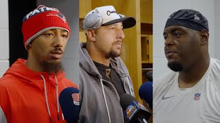 JaLynn Polk Austin Hooper amp Vederian Lowe Postgame Reactions  Patriots Press Conference [upl. by Schechter]