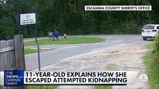 11yearold explains how she escaped attempted kidnapping [upl. by Adnilra]