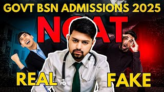 GOVT BSN ADMISSIONS 2025 NCAT REAL OR FAKE [upl. by Neyuq446]