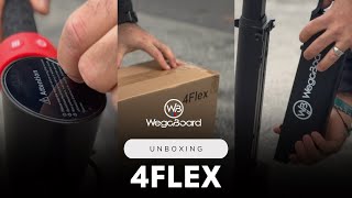 Unboxing  Trottinette Électrique 4FLEX  WegoBoard [upl. by Leupold]