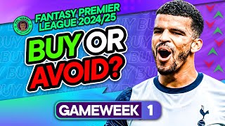 BUY OR AVOID THESE 10 FPL PLAYERS 🔥 Solanke IN  Fantasy Premier League Tips 202425 [upl. by Viva856]