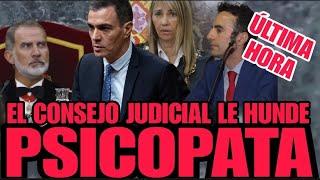 🔥SE ACABÓ Los JUECES EXPLOTAN contra PEDRO SÁNCHEZ🔥El Tribunal Supremo el CGPJ y Begoña Gömez [upl. by Gavan]